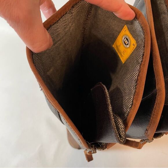 Caterpillar CAT Sabrina  Canvas boot “dogwood”  dark brown and tan 8.5 - Picture 9 of 13